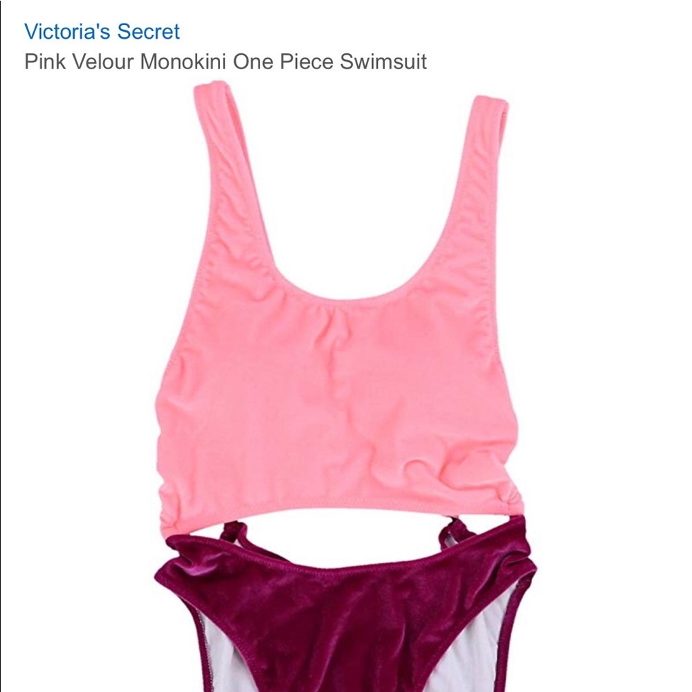 Victoria Secret Pink Monokini One Piece Swimsuit